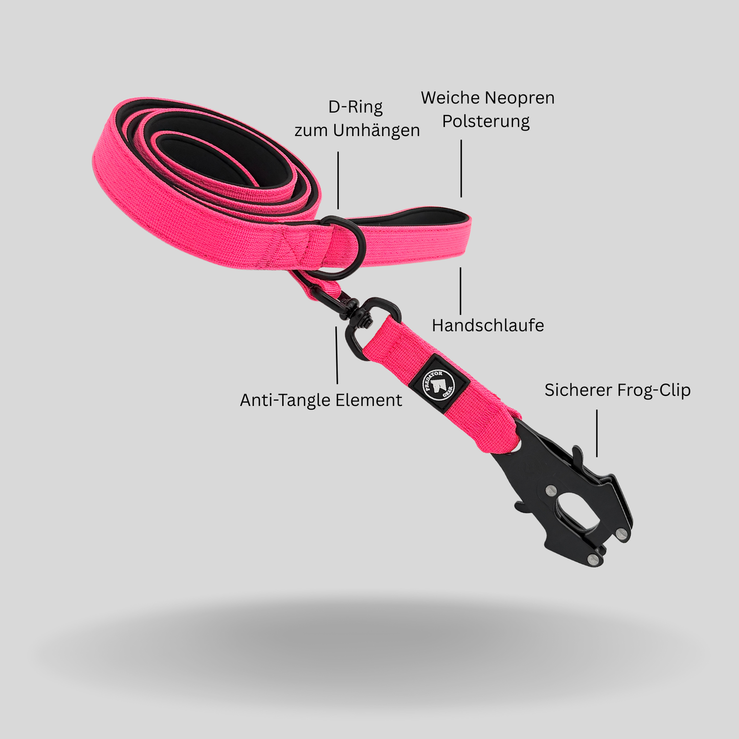 SHOCKWAVE - taktische Führleine 150 cm