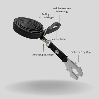 BLACKOUT - taktische Führleine 150 cm