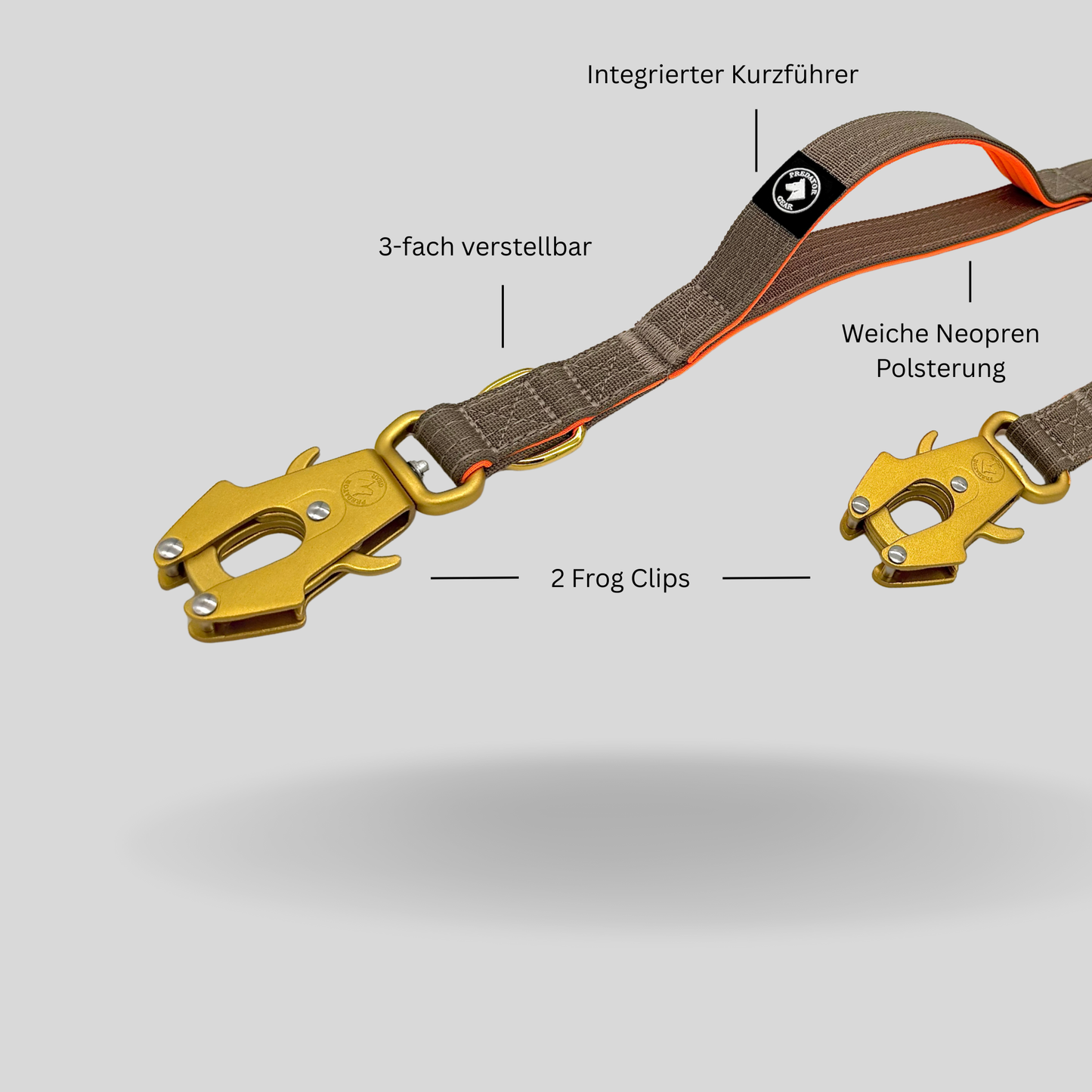 SUNSET - verstellbare Leine 135-250 cm